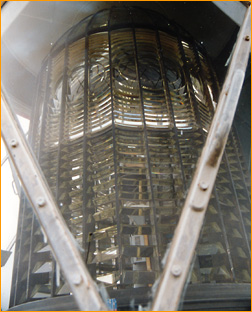 Linse des Leuchtturms Hirtshals
