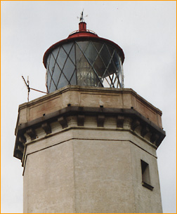 Linse des Leuchtturms Hanstholm