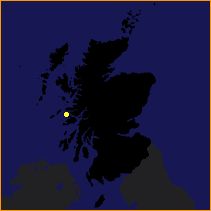 Landkarte Schottland