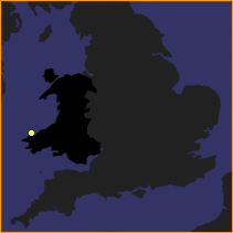 Landkarte Wales