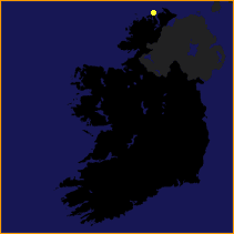 Landkarte Irland
