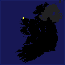 Landkarte Irland