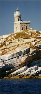 Leuchtturm Scoglietto, Portoferraio (Insel Elba, Italien)
