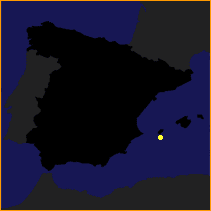 Landkarte Spanien